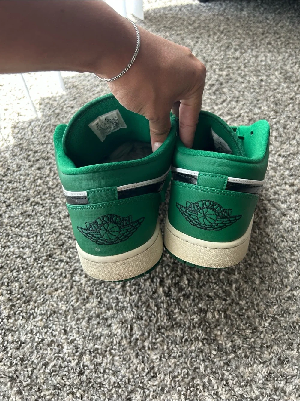Air Jordan 1 Low Pine Green